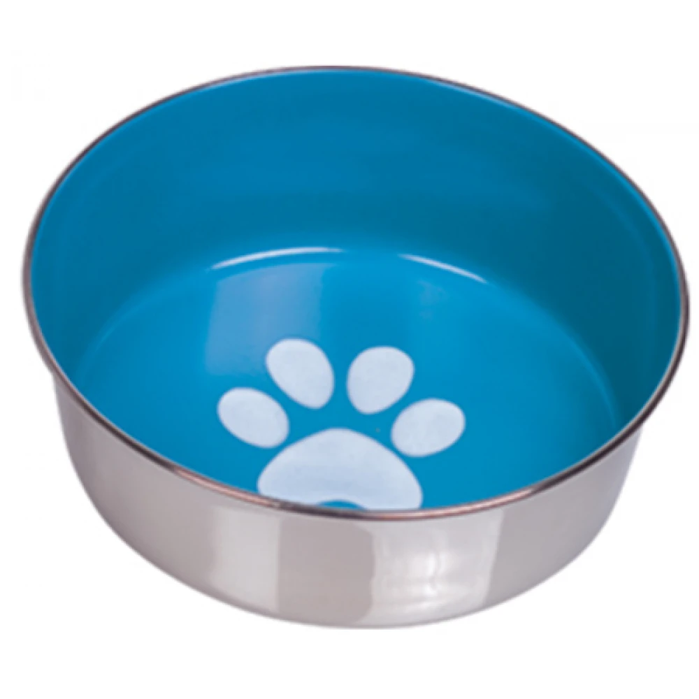 Nobby ανοξείδωτο μπωλ Heavy Paw γαλάζιο 950ml 2 Nobby ανοξείδωτο μπωλ Heavy Paw γαλάζιο 950ml - Image 2