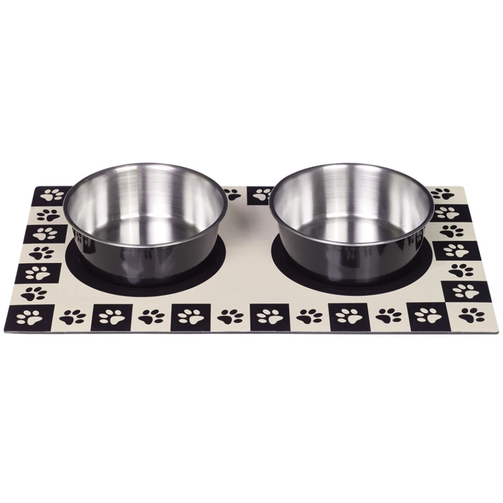 Nobby Σετ Μπολ 2x920ml με μαγνητική βάση Black 2 Nobby Σετ Μπολ 2x920ml με μαγνητική βάση Black - Image 2