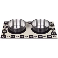 Nobby Σετ Μπολ 2x920ml με μαγνητική βάση Black