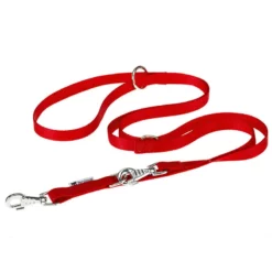 Εκπαιδευτικό λουρί τριών σημείων Ferplast Club GA20/200 Red 2x(120-200)cm