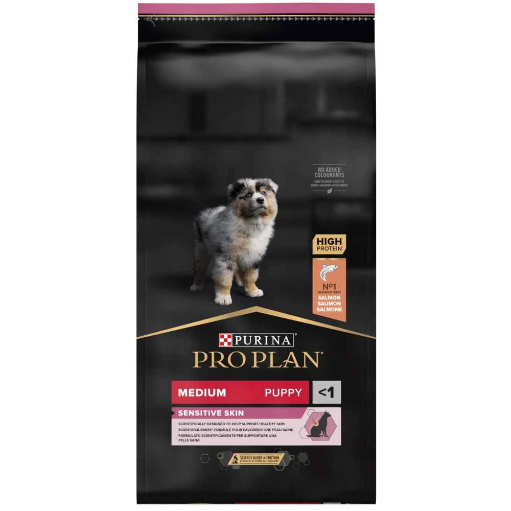 Pro Plan Puppy Medium Sensitive Skin Optiderma σολομός 12kg + 3kg Δώρο 2 Pro Plan Puppy Medium Sensitive Skin Optiderma σολομός 12kg + 3kg Δώρο - Image 2