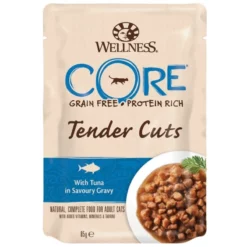 Wellness Core Tender Cuts Fillets Τόνος σε σάλτσα 24 X 85gr