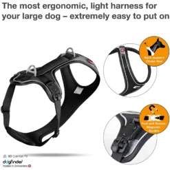 Σαμαράκι Curli Magnetic Belka Comfort Harness Black Small 44x62-66cm 10 Σαμαράκι Curli Magnetic Belka Comfort Harness Black Small 44x62-66cm -Προμήθειες Για Κατοικίδια Κατάστημα πωλήσεων 81LZEeVfTPL. AC SL1500 1000x1000w