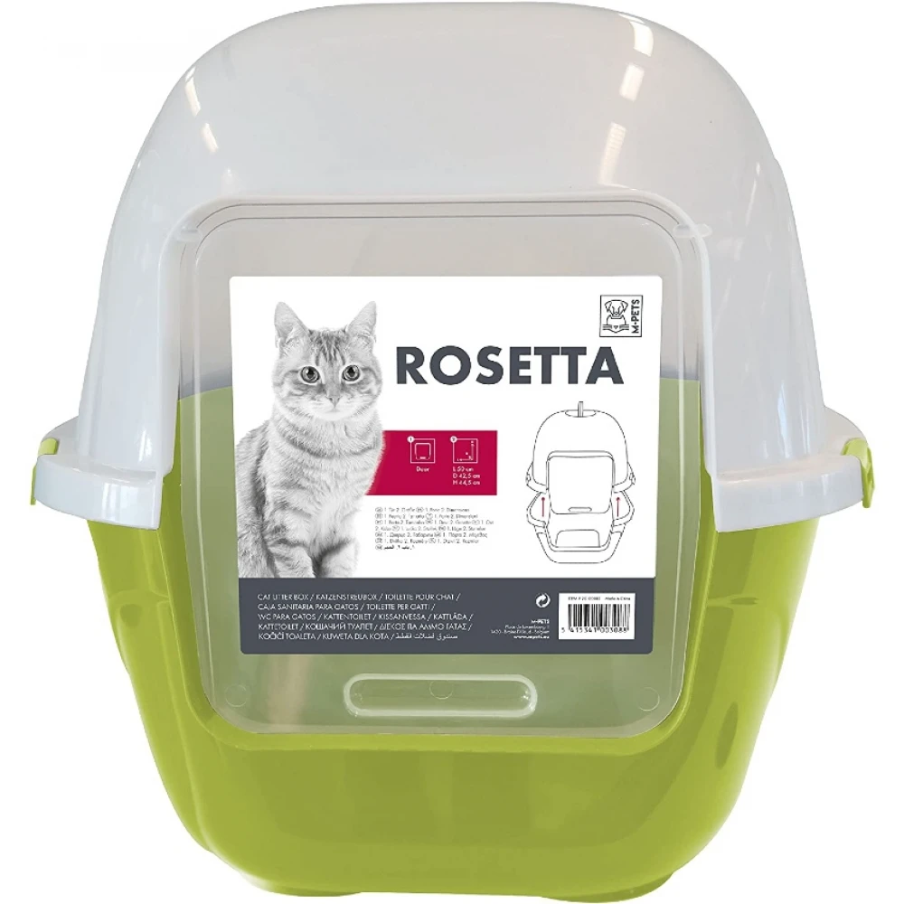 Κλειστή Τουαλέτα Γάτας M-PETS Rosetta Large 62x53x56cm Τυρκουάζ 3 Κλειστή Τουαλέτα Γάτας M-PETS Rosetta Large 62x53x56cm Τυρκουάζ - Image 3