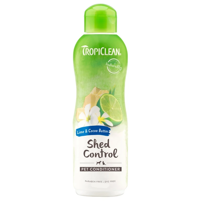 Tropiclean Shed Control Conditioner Lime & Cocoa Butter 592ml 1 Tropiclean Shed Control Conditioner Lime & Cocoa Butter 592ml