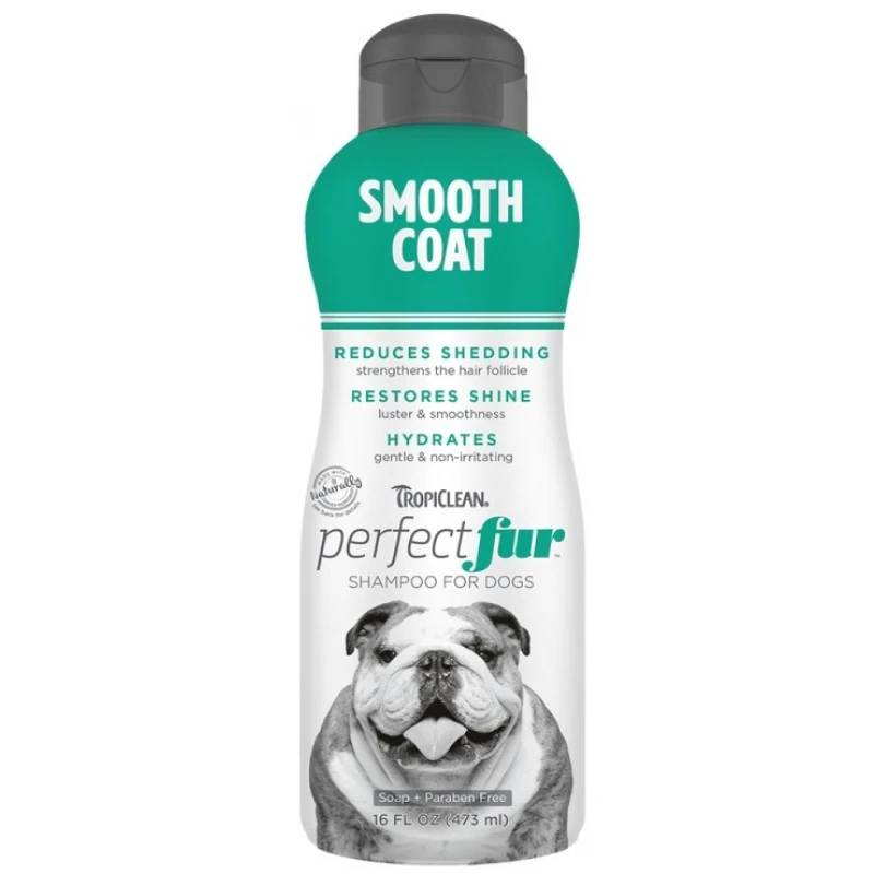 Tropiclean Smooth Coat Shampoo 473ml 1 Tropiclean Smooth Coat Shampoo 473ml