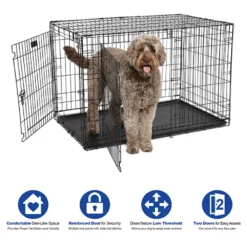 Μεταλλικό Κλουβί Crate Midwest με 2 Πόρτες 122x76x84cm 7 Μεταλλικό Κλουβί Crate Midwest με 2 Πόρτες 122x76x84cm -Προμήθειες Για Κατοικίδια Κατάστημα πωλήσεων 848DD 2 1000x1000 1