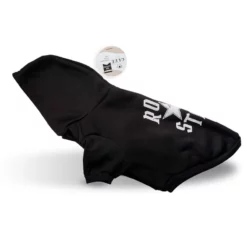 Φούτερ Σκύλου με κουκούλα Glee Rock Star 50cm Μαύρο