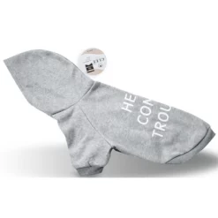 Φούτερ Σκύλου με κουκούλα Glee Here Comes Trouble 25cm Γκρι 5 Φούτερ Σκύλου με κουκούλα Glee Here Comes Trouble 25cm Γκρι -Προμήθειες Για Κατοικίδια Κατάστημα πωλήσεων 85251 1000x1000w 5