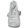 Φούτερ Σκύλου με κουκούλα Glee Here Comes Trouble 25cm Γκρι