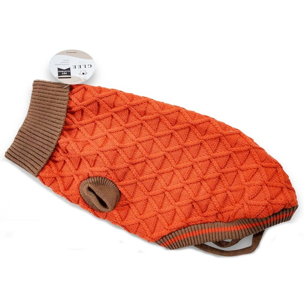 Πλεκτό Πουλόβερ Σκύλου Glee Rhombus XLarge 45cm Κόκκινο 2 Πλεκτό Πουλόβερ Σκύλου Glee Rhombus XLarge 45cm Κόκκινο - Image 2