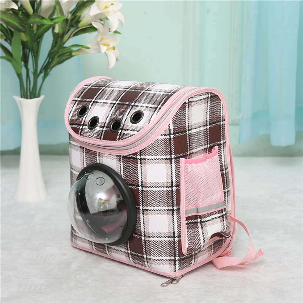 Τσάντα Μεταφοράς Σκύλου ή Γάτας - Σακίδιο Πλάτης Glee Coffee Pink 32x20x38cm 3 Τσάντα Μεταφοράς Σκύλου ή Γάτας - Σακίδιο Πλάτης Glee Coffee Pink 32x20x38cm - Image 3