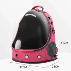 Τσάντα Μεταφοράς Σκύλου ή Γάτας - Σακίδιο Πλάτης Glee Shell 37x28x41cm Ροζ -Προμήθειες Για Κατοικίδια Κατάστημα πωλήσεων 89110 1 1000x1000 1