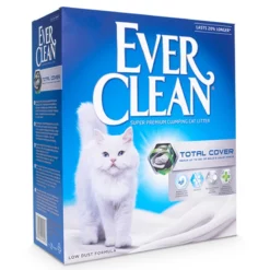 Everclean Total Cover 10lt + Δώρο Eco Pet Box Βιοδιασπώμενες Λεκάνες Γάτας μιας χρήσης Σετ 3τμχ