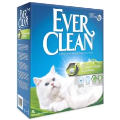 Everclean Extra Strong Clumping Scented 10lt + Δώρο Eco Pet Box Βιοδιασπώμενες Λεκάνες Γάτας μιας χρήσης Σετ 3τμχ