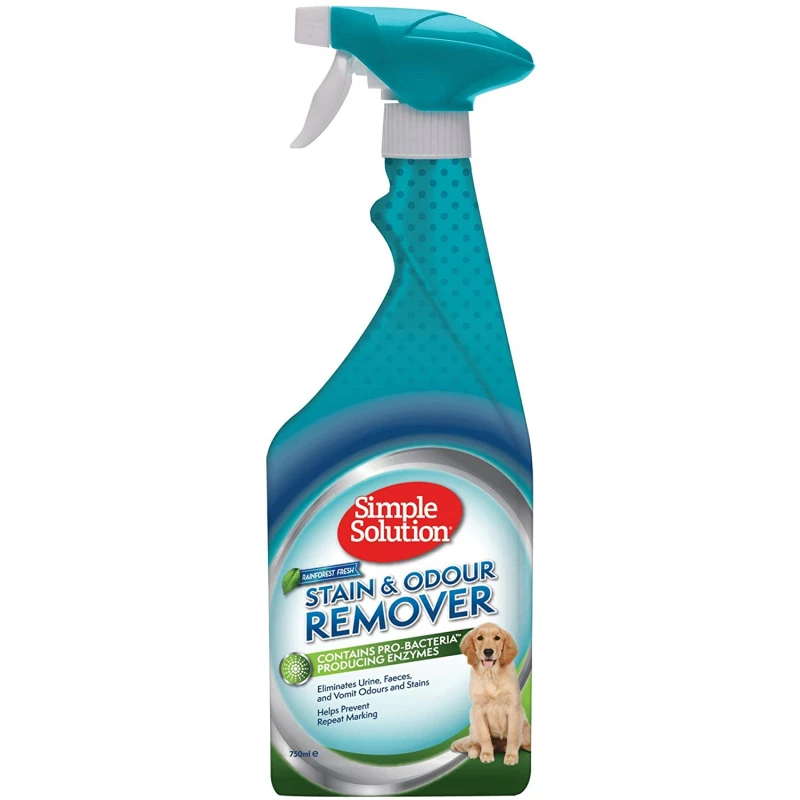 Καθαριστικό Simple Solution Rainforest Scented Pet Stain And Odour Remover 750ml 1 Καθαριστικό Simple Solution Rainforest Scented Pet Stain And Odour Remover 750ml
