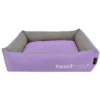 Κρεβατάκι Σκύλου και Γάτας Woofmoda Πουφ Λιλά No1 37x32x16cm