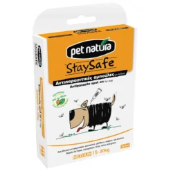 Pet Natura Φυτικές Αντιπαρασιτικές Αμπούλες Σκύλου Medium 3τμχ