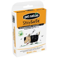 Pet Natura Φυτικές Αντιπαρασιτικές Αμπούλες Σκύλου Large 3τμχ