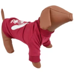 Ρουχαλάκι Σκύλου Φούτερ Μπορντό Ανοιχτό 2XL 40cm (Μήκος Ρούχου)