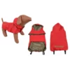 Μπουφανάκι Σκύλου Αδιάβροχο με επένδυση Large Κόκκινο
