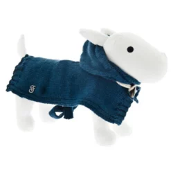 Ρουχαλάκι Σκύλου Πλεχτό Ferribiella Poncho Sweater Petrol L 60cm