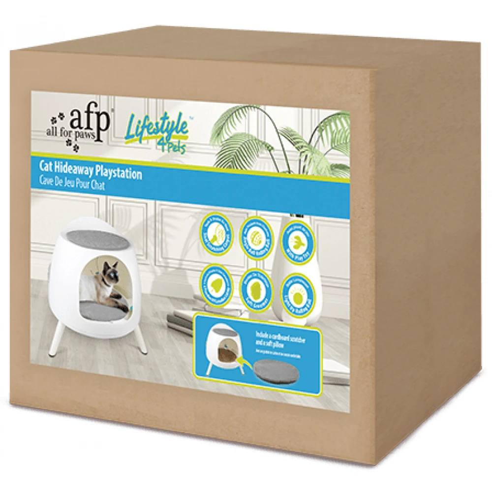 AFP Φωλιά - Παιχνίδι Γάτας Cat Hideaway Playstation 51x54x48cm 5 AFP Φωλιά - Παιχνίδι Γάτας Cat Hideaway Playstation 51x54x48cm - Image 5
