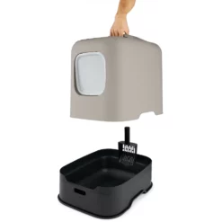 Κλειστή Λεκάνη Γάτας Rotho MyPet Biala 51x39,5x44,3cm Καπουτσίνο -Προμήθειες Για Κατοικίδια Κατάστημα πωλήσεων AS00853BE 1 637e2fa9c6c2e 1000x1000h