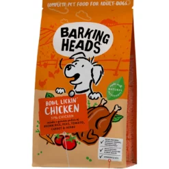 Barking Heads Bowl Lickin' Chicken (adult Medium) 12KG + Δώρο μια συσκευασία Μαντηλακια Perfect Care