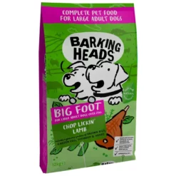 Barking Heads Chop Lickin' Lamb Adult For Large Dogs 12kg + Δώρο μια συσκευασία ΄Μαντηλακια Perfect Care