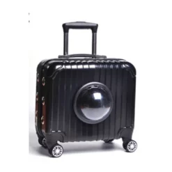 OEM Τσάντα Μεταφοράς Σκύλου & Γάτας Trolley Suitcase Black 41x23x40cm