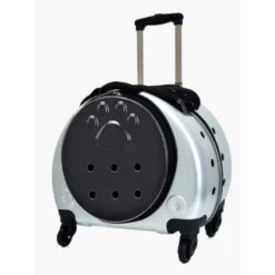 OEM Τσάντα Μεταφοράς Σκύλου & Γάτας Trolley Big Paw Silver 44x27x40cm