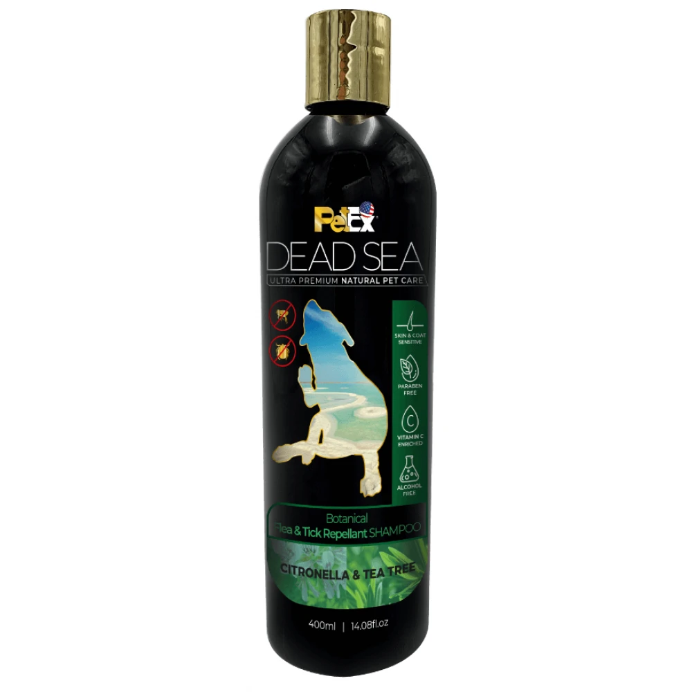Petex Σαμπουάν DeadSea Botanical Flea & Tick Repellant 400 Ml 2 Petex Σαμπουάν DeadSea Botanical Flea & Tick Repellant 400 Ml - Image 2
