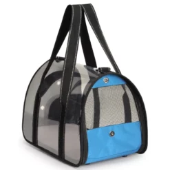 Τσάντα Μεταφοράς Σκύλου ή Γάτας Camon Transparent Cover 48x29x29cm Μπλε