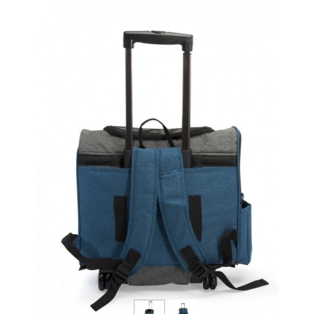 Camon Trolley Τσάντα Μεταφοράς Blue - Grey 40x25x40cm 3 Camon Trolley Τσάντα Μεταφοράς Blue - Grey 40x25x40cm - Image 3