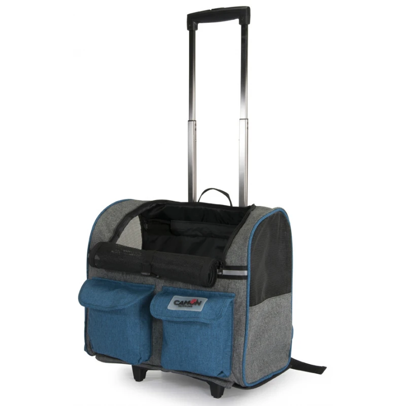 Camon Trolley Τσάντα Μεταφοράς Blue - Grey 40x25x40cm 1 Camon Trolley Τσάντα Μεταφοράς Blue - Grey 40x25x40cm