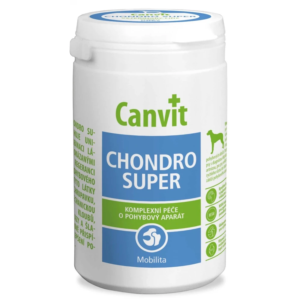 Canvit Chondro Super Dog για Ανάπλαση των Χόνδρων και Βελτίωση της Κινητικότητας 167 Δισκία 2 Canvit Chondro Super Dog για Ανάπλαση των Χόνδρων και Βελτίωση της Κινητικότητας 167 Δισκία - Image 2