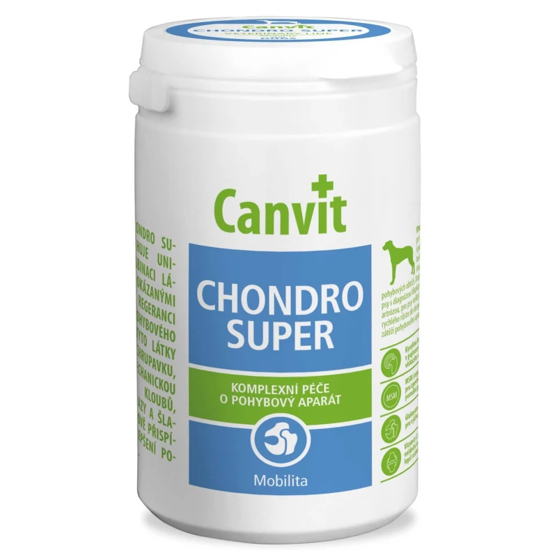 Canvit Chondro Super Dog για Ανάπλαση των Χόνδρων και Βελτίωση της Κινητικότητας 167 Δισκία 1 Canvit Chondro Super Dog για Ανάπλαση των Χόνδρων και Βελτίωση της Κινητικότητας 167 Δισκία