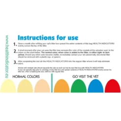 AFP Κρυσταλλική άμμος Γάτας Cat Healthy Indicator με δείκτη υγείας 1,64kg -Προμήθειες Για Κατοικίδια Κατάστημα πωλήσεων CATL0082 2 1000x1000w