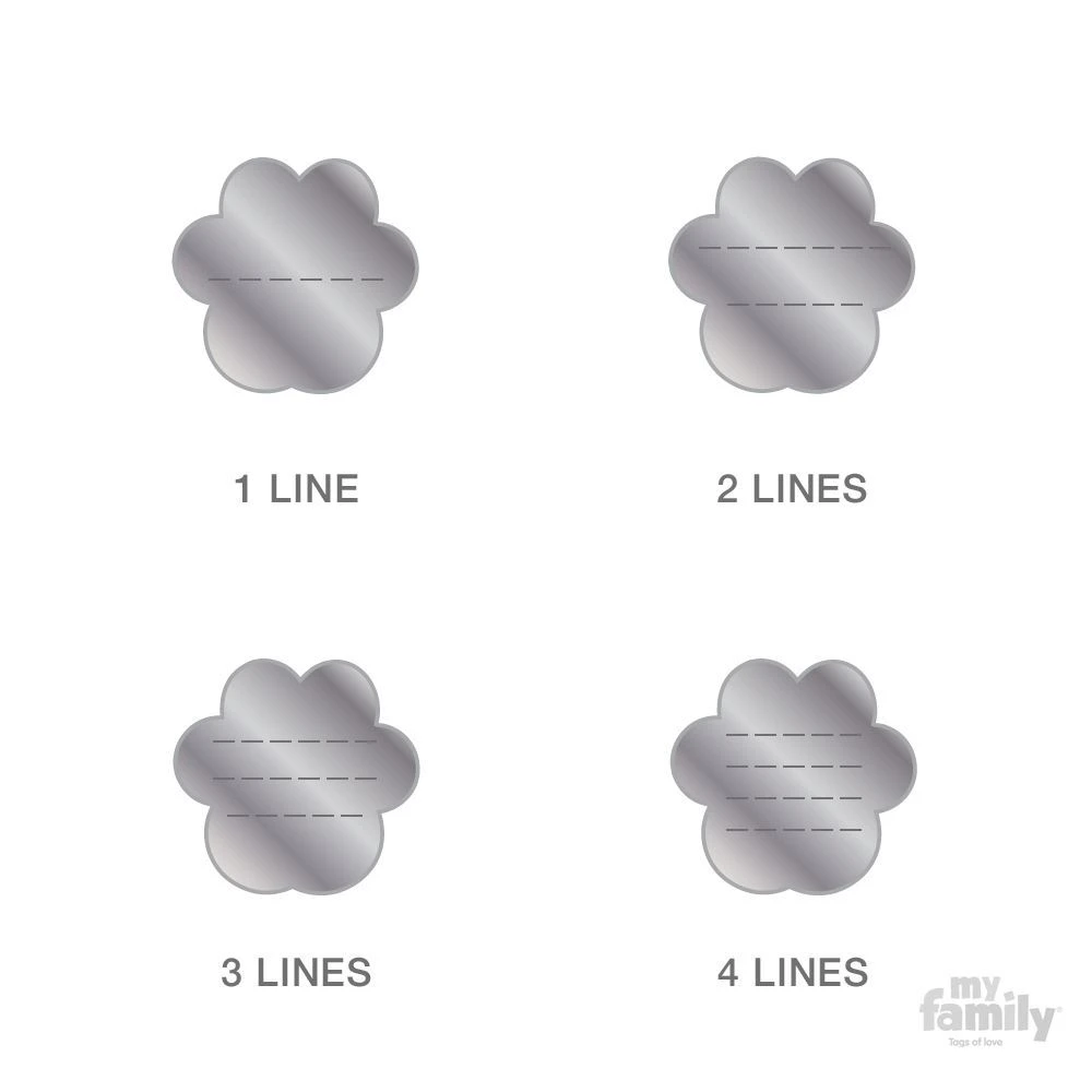 Ταυτότητα Σκύλου My Family Classic Pink Small Paw 3 Ταυτότητα Σκύλου My Family Classic Pink Small Paw - Image 3