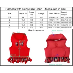 Σαμαράκι Γιλέκο Σκύλου Mesh Harness Φούστα Καρό Xl 20x54-64cm -Προμήθειες Για Κατοικίδια Κατάστημα πωλήσεων Capture2 1000x1000w 4