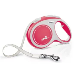 Flexi Comfort Medium Ιμάντας 5m Εως 25kg Κόκκινο