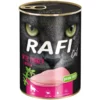 Rafi Cat Grain Free Adult Turkey (γαλοπούλα) Pate 12x400gr