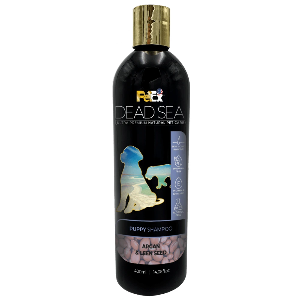 Petex Σαμπουάν DeadSea Puppy Leen Seed & Argan Oil 400 Ml 2 Petex Σαμπουάν DeadSea Puppy Leen Seed & Argan Oil 400 Ml - Image 2