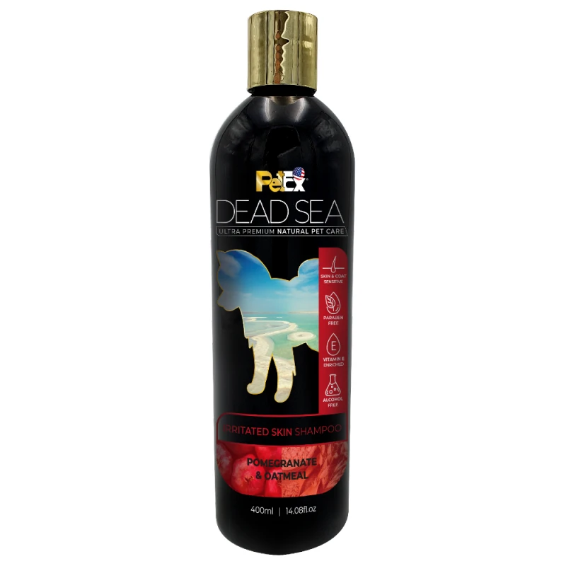 Petex Σαμπουάν DeadSea για ερεθισμένο δέρμα Oatmeal & Pomegranate 400 Ml 1 Petex Σαμπουάν DeadSea για ερεθισμένο δέρμα Oatmeal & Pomegranate 400 Ml