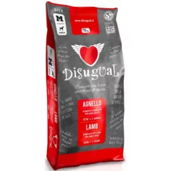 Disugual Dog Adult Medium Lamb 12kg + Δώρο Δοχείο Νερού και Φαγητού Σετ Ταξιδιού 2 σε 1