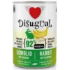 Υγρή τροφή Σκύλου Disugual Fruit Κουνέλι με Μπανάνα 6x400gr