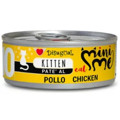 Υγρή Τροφή Γάτας Disugual Mini Me Cat - Kitten 10 Pate Με Κοτόπουλο12x85gr