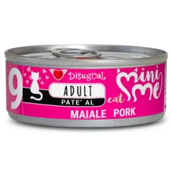 Υγρή Τροφή Γάτας Disugual Mini Me Cat - Adult 9 Pate Με Χοιρινό (Pork) 12x85gr