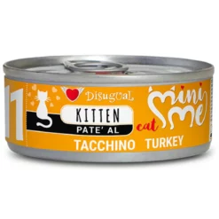 Υγρή Τροφή Γάτας Disugual Mini Me Cat - Kitten 11 Pate Με Γαλοπούλα (Turkey) 12x85gr